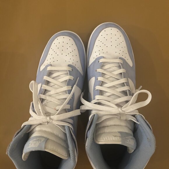 Nike Dunks High Aluminum Men\'s size 10.5 (women\'s size 12) barely worn, like new